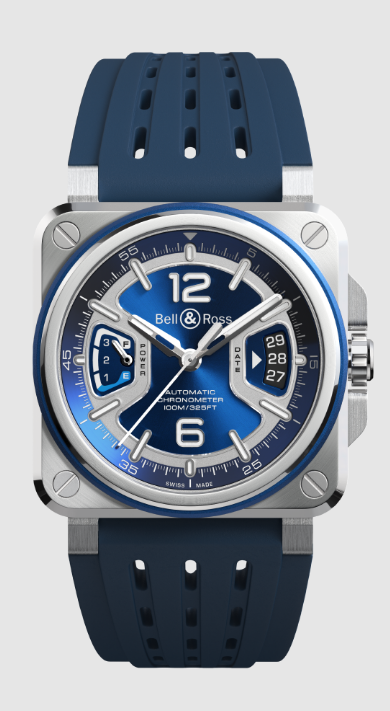 Bell & Ross BR-X3 BLUE STEEL BRX3R-BLU-ST/SRB Replica Watch